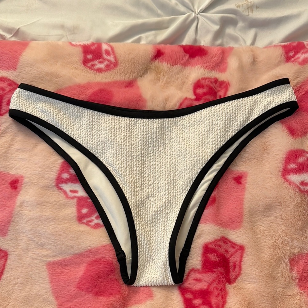 H&M Stylish Black and White Bikini Bottom